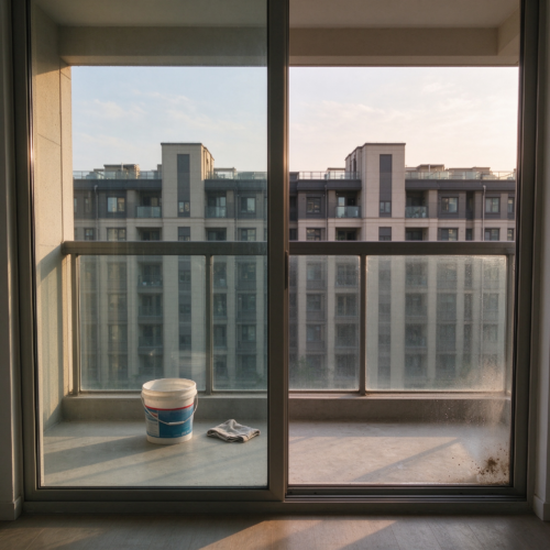Double Balcony Glass Wash Combination Booking